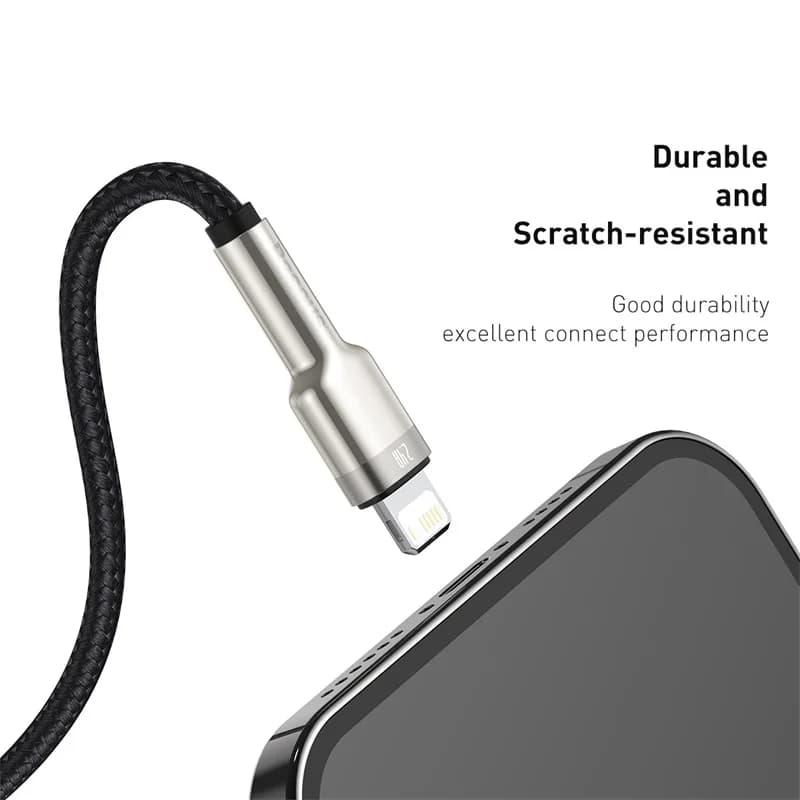 Cavo di ricarica rapida USB-A a Lightning da 2,4A