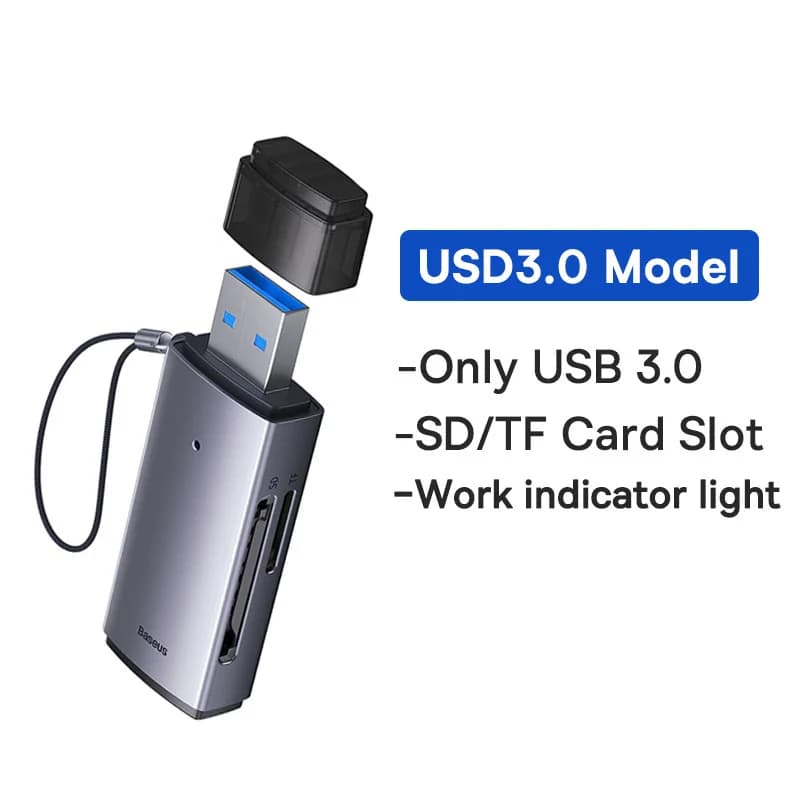 Lettore di Schede SD/MicroSD USB-C e USB 3.0