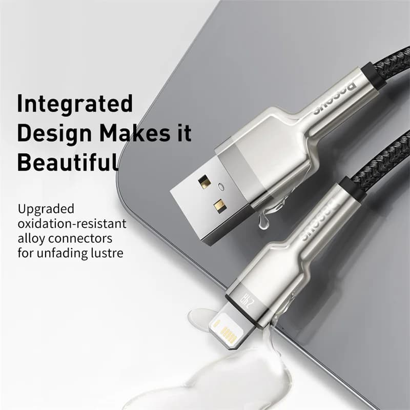 Cavo di ricarica rapida USB-A a Lightning da 2,4A