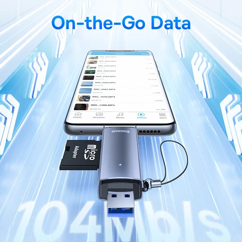 Lettore di Schede SD/MicroSD USB-C e USB 3.0