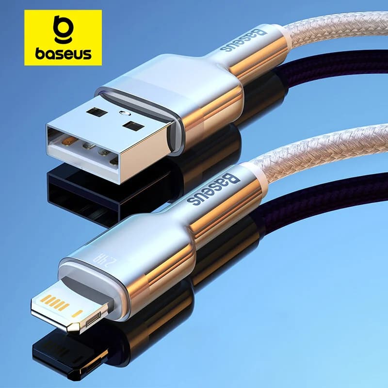 Cavo di ricarica rapida USB-A a Lightning da 2,4A